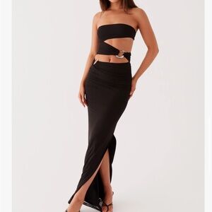 Peppermayo Black Maxi dress